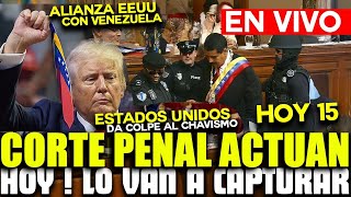 🔴LO ULTIMO ¡EEUU y Venezuela LO VAN A ATRAPAR La Corte Penal Actúa HOY ¡MADURO NO TIENE SALIDA [upl. by Ecaj]