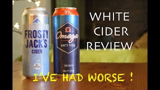 White cider review  are they even drinkable [upl. by Downey]