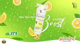 YC Whitening Face Wash Lemon Extract 100ml  YC Bangladesh [upl. by Asseralc]