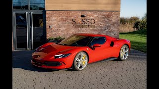 Ferrari 296 GTB  Sasso Automotive [upl. by Llenram]