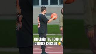 Trolling the HOOD in O’block CHICAGO 🤣💀 [upl. by Acenom]