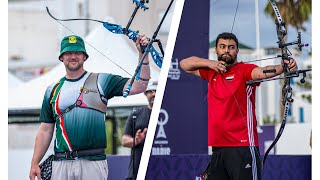 Werner Portgieter v Youssof Tolba – recurve men gold  Nabeul 2023 African Championships [upl. by Argyle]