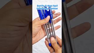 Reviewing Rorito BMax pen Best Fast writing pen for Just 5 Rs😲 roritoworld [upl. by Nanyt]