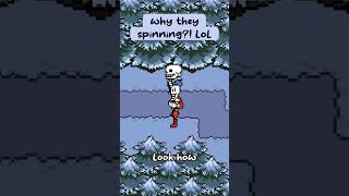 Sans and Papyrus casual spin lol  Undertale undertale short gaming [upl. by Nomolos]