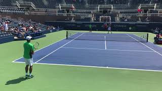 Isner Practices His Serve [upl. by Suravat]