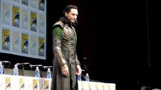 Loki in Thor on stage at ComicCon 2013 [upl. by Elisee]