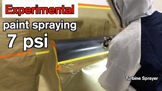 Spraying clear coat with Turbine Sprayer [upl. by Idden]