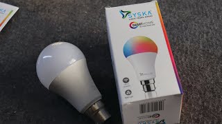 How Syska Smart Led Bulb is better than Wipro Smart Bulb [upl. by Jereld]