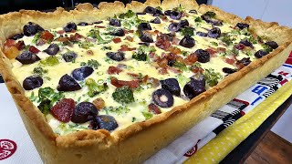 TORTA l QUICHE ESPECIAL DE NATAL NÃO PODE FALTAR NA SUA CEIA DE FIM DE ANO [upl. by Yeneffit]