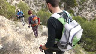 SUBIDA AL MAIGMÓ POR EL BARRANCO DE LEXAU [upl. by Dolly]