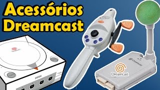 Acessórios diferentes e estranhos do Dreamcast da Sega [upl. by Hausmann]