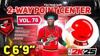 How To Make a 2WAY POINT CENTER Build in NBA 2K25 The Ultimate Malice at the Palace Build [upl. by Aruasor]