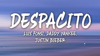 Justin Bieber – Despacito ft Luis Fonsi amp Daddy Yankee LetraLyrics [upl. by Cr]