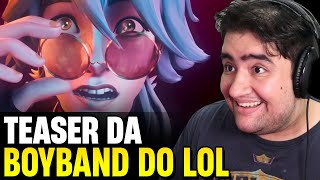 NOVO KDA DA RIOT TEASER DA MÚSICA DO HEARTSTEEL [upl. by Nekal]