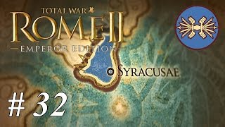 Lets play Total War Rome II  Syracuse Part 32 Their Ammo Runs Dry [upl. by Pearlstein]