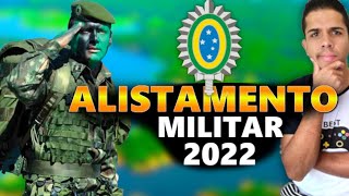 Como fazer alistamento militar 2022 online do zero  TecElmo [upl. by Edaj]