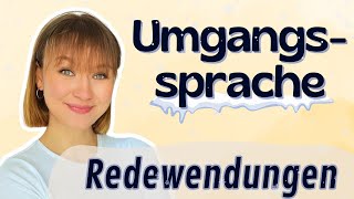 Deutsche Umgangssprache lernen  Winterliche Redewendungen ❄️ [upl. by Leaper]