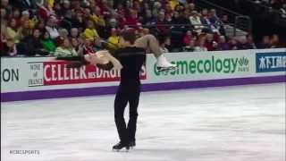 Tessa Virtue amp Scott Moir at Worlds 2013  FD [upl. by Aynekat]