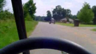 Helix 150 Go Kart vs Coolster Challenger 250cc Drag Race [upl. by Moffat]