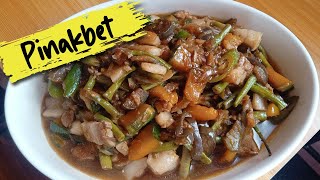 Pinakbet  Fresh Vegetable With Pork  Mikeechen [upl. by Neveda]