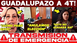 TRANSMISIÓN DE EMERGENCIA 13 DIC ANULAN ELECCIÓN Y PRIMERAS PLANAS [upl. by Campos169]