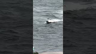 How did this lone catamaran do at the Haulover Inlet Filmed for us by my good friend Scott [upl. by Sihtnyc]