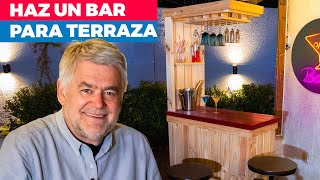 Cómo hacer un bar para la terraza [upl. by Angrist596]