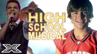 Troy Bolton Would Be Proud Fantastic High School Music Cover On X Factor UK  X Factor Global [upl. by Lyrem]