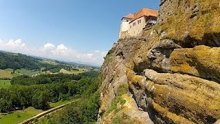 Leopold Klettersteig Via ferrata Riegersburg Austria [upl. by Billen]