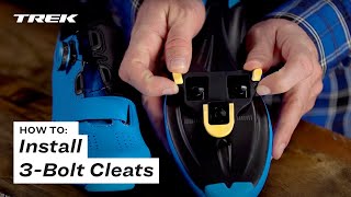 How To Install 3Bolt Cycling Cleats [upl. by Pennie]