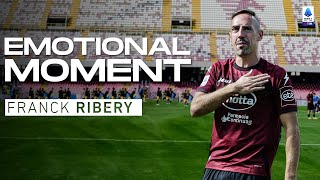 Ribery’s goodbye to football  Emotional Moment  Serie A 202223 [upl. by Idnahc662]