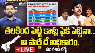 LIVE AP Latest Survey After Election Code  AP Elections 2024 Latest Survey  AP Politics  Manamtv [upl. by Ramas]