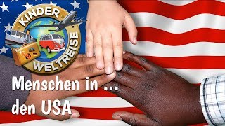 Wer sind die Einwohner der USA Menschen in  den USA [upl. by Griselda]