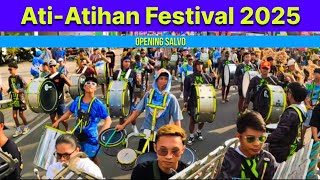 ATIATIHAN FESTIVAL 2025  OPENING SALVO  KALIBO AKLAN PHILIPPINES 🇵🇭 [upl. by Hussein]