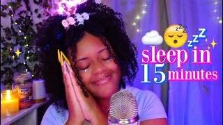 this is an ASMR video that will ACTUALLY put you to sleep in 15 minutes 😴 sleep tight ♡ [upl. by Noid876]