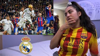 BARCA FAN REACTS TO 33 Real Madrid CRAZY Goals [upl. by Nilrah]