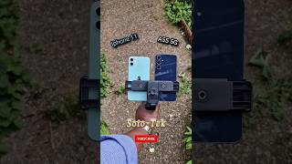 Galaxy A55 vs iphone 11 Camera Test FULL VIDEO on the channel now [upl. by Auqinot]