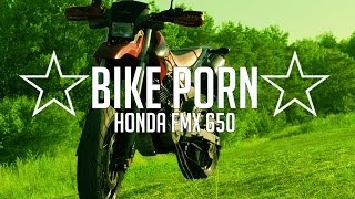 ►☆☆☆ Honda FMX 650  BIKE PORN ☆☆☆◄  Kolbendrescher [upl. by Popelka]