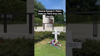 General George S Patton leads his Third Army into eternity history ww2 ww2history patton [upl. by Thibault401]