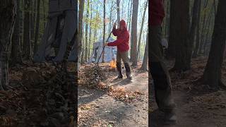 Camping Skills forest bushcraftsurvival camping survivalskills [upl. by Bendicta]