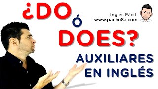 Así se usan los auxiliares DO y DOES en inglés  Presente Simple  Clases inglés [upl. by Burhans]