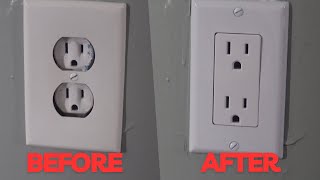 How to Fix A Recessed Receptacle [upl. by Nyladnek]