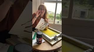 Introduction to Screen Printing on Paper [upl. by Lynn]