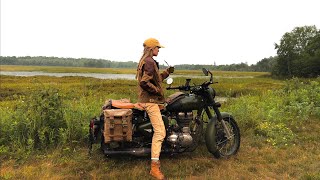 Solo Motorcycle Camping  my first trip as a new rider [upl. by Ecnaralc]