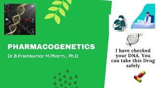 Pharmacogenetics  General Pharmacology [upl. by Aiken]