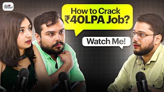 Founder Shows How To Interview For A ₹40L Growth Role Mock Interview [upl. by Ahsanat713]