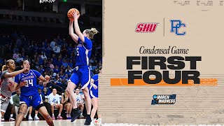 Presbyterian vs Sacred Heart  First Four NCAA tournament extended highlights [upl. by Sherfield161]