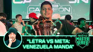 LETRA EL PADRE VENEZOLANO 🏆 METALINGÜÍSTICA VS LETRA LA GRAN FINAL FMSCARIBE T1 🌎 Votación [upl. by Fawne]