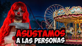 ALEXA DE PAYASA🤡😱ESPANTO a todos en el PARQUE DE DIVERCIONESUNJHORMANUNALAEXA [upl. by Letney855]