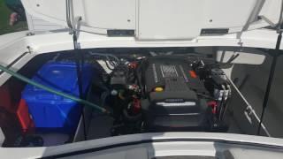 2003 Cobalt 220 Volvo Penta 81GXI 420hp first start up of the year [upl. by Aphrodite115]